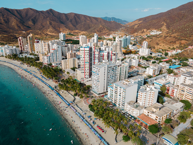 Rodadero in Santa Marta Colombia