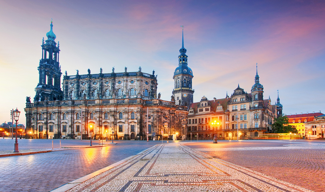 Cathedral in Dresden; Germany, Europe